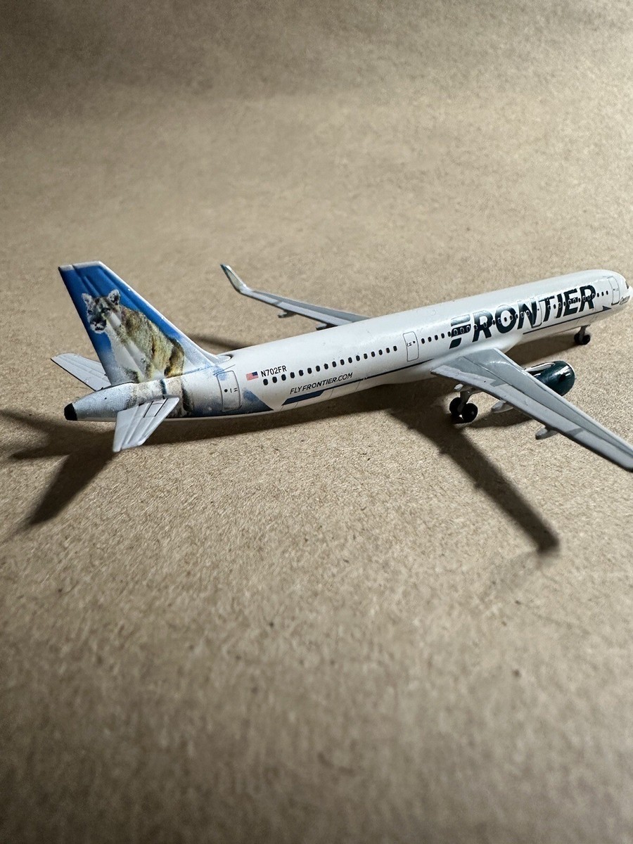 Frontier A321 Aero Classics 1/400 N702FR Courtney The Cougar | eBay