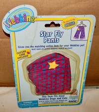 Webkinz Clothing Star Fly Pants Ganz Fit Your Pet Plush With Feature Code 1B
