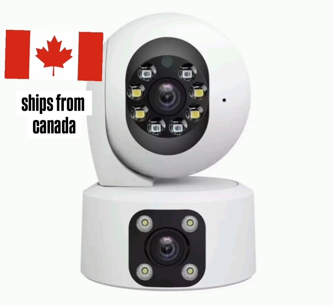 SriHome  2MP + 2MP Humanoid Tracking Smart Night Vision Dual Lens HD wifi Camera