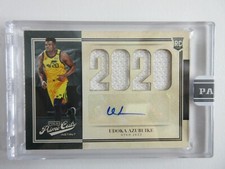 2020-21 Panini Instant NBA Prime Cuts Udoka Azubuike Rookie RC Auto SSP 7/10
