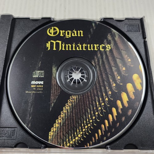 Organ Miniatures Thirty-Three Pieces for Organ CD - TRACKED POST - Picture 3 of 7