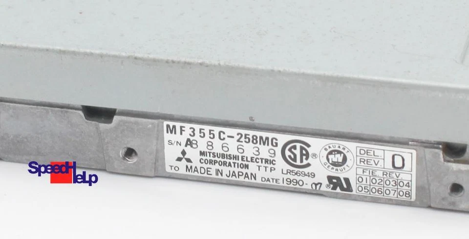 Lecteur De Disquette FDD MITSUBISHI MF355C-258MG 3.5" 1.44MB Jumper Testé OK - Photo 4/4