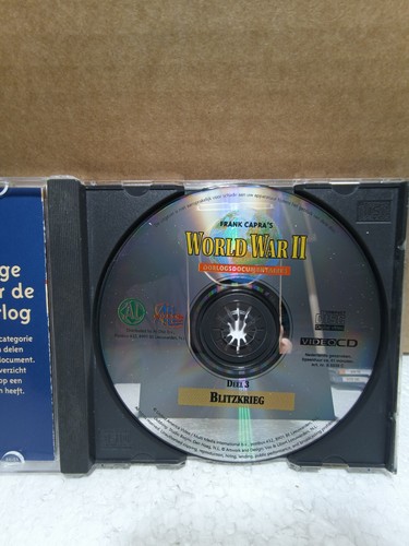 VCD World War II Disc 3, WW2 BlitzKrieg {Video-CD} DUTCH Spoken. *NEW* CIB! - Picture 4 of 4