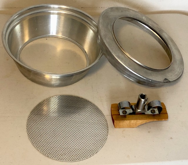 Vintage Hobart KitchenAid K5a Mixer Colander Sieve Set Attachment VGC