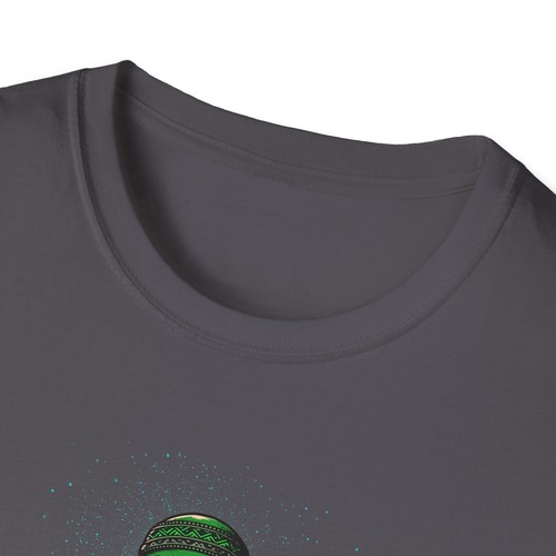 Meditating Alien, Softstyle T-Shirt, Space, Funny, Extraterrestrial, Yoga - Picture 8 of 9
