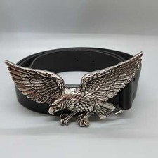 Western Cowboy Cross Antique Silver Gold Trophy Belt Buckle for popper Belt DR1