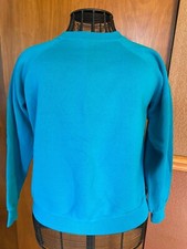 Vintage Hanes Her Way Womens Large Raglan Sleeve Crewneck Sweatshirt Made in USA