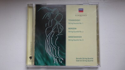 CD Borodin String Quartet Tchaikovsky Borodin Shostakovich