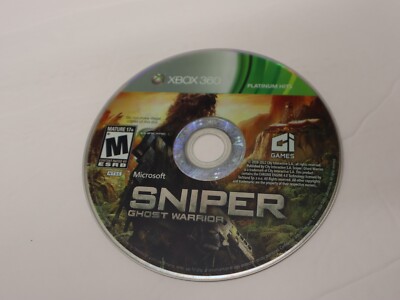 Sniper: Ghost Warrior (Xbox 360, 2010) Disc Only