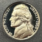 1968 S Proof Jefferson Nickel from Proof Set