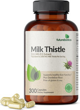 Milk Thistle Silymarin Marianum Dandelion Root Liver Health Support, Antiox...