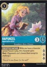 Disney Lorcana - Ursula  s Return - Rapunzel - Appreciative Artist - 153/204