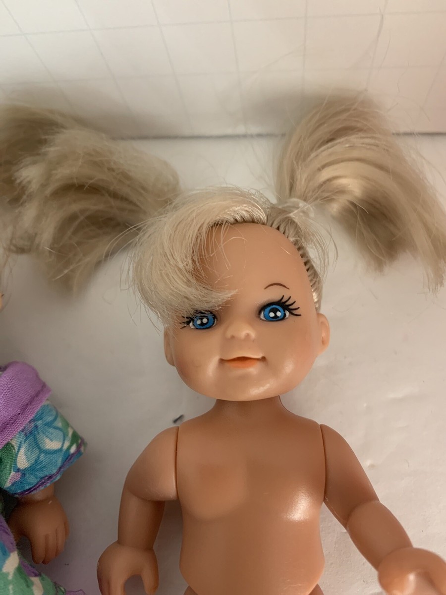 simba Toys Vintage Evi Steffi Love Mini blonde Doll Kelly Size Lot