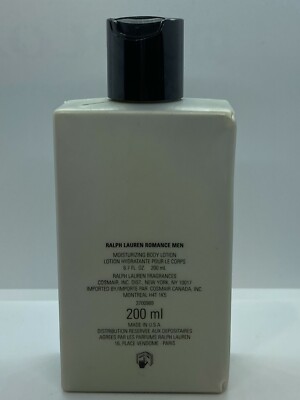 Ralph Lauren Romance Men Moisturizing Body Lotion 200 ml | eBay