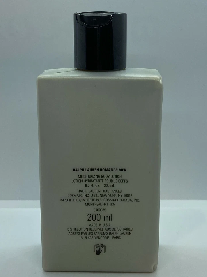 Loção Corporal Hidratante Masculina Ralph Lauren Romance 200 ml - Imagem 2 de 2