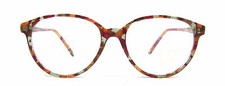 Club LA 3106 Women's Classic Retro P3 Confetti Tortoise Eyeglasses 90s Italy NOS