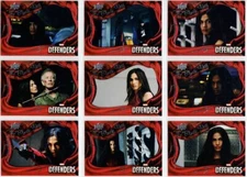 The Defenders 2018: Complete Black Sky Set (9) Upper Deck