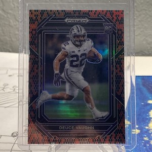 2023 Panini Prizm Draft Picks #126 Deuce Vaughn Prizms Snakeskin