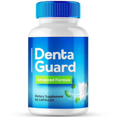 Denta Guard Capsules, DentaGuard Advanced Dental Health Support Pills 60ct