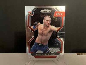2022 UFC Panini Prizm Sean Strickland #172 Base Rookie Card