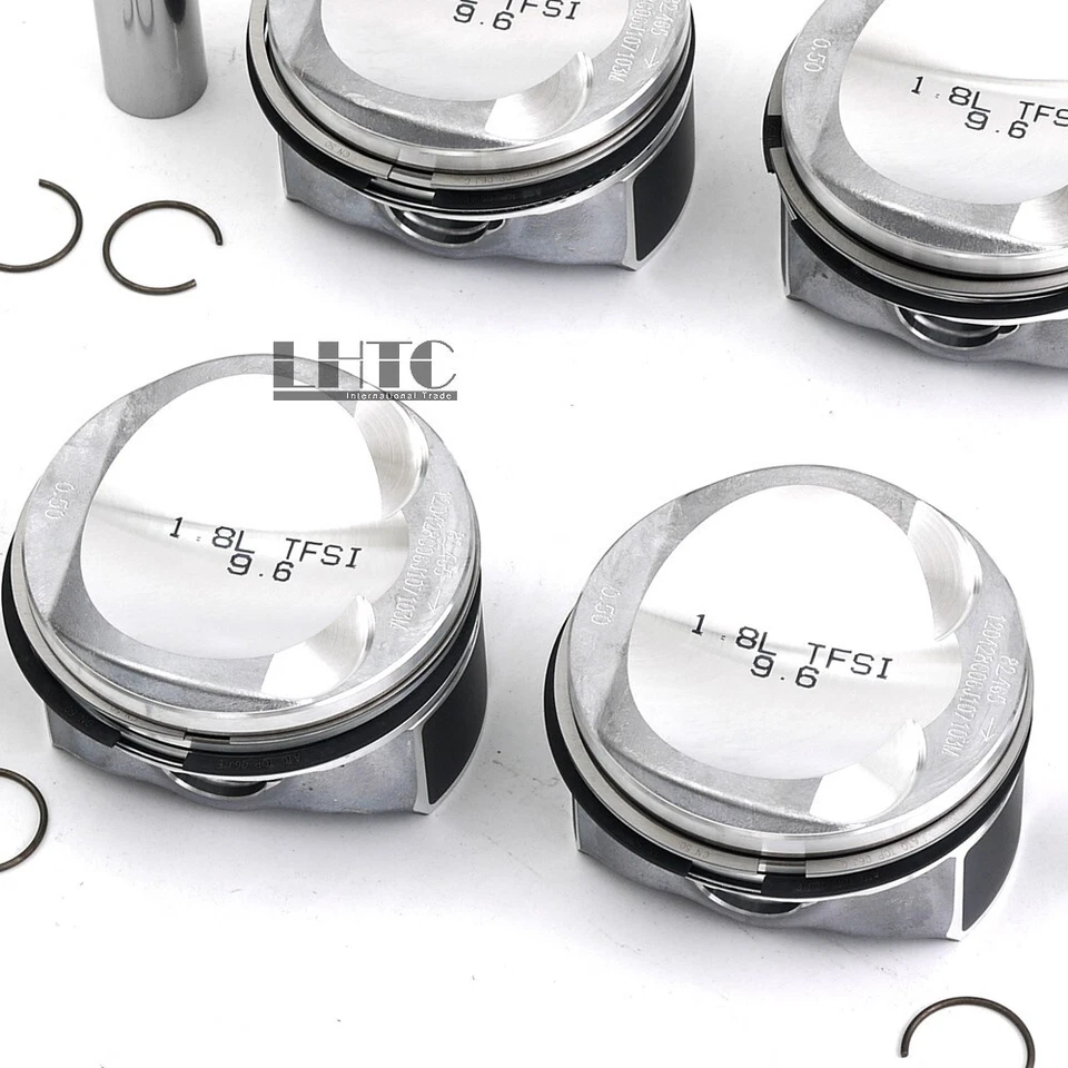 Juego de pistones y anillos para VW Passat Audi A3 A4 A5 1.8 TFSI Foto 2 de 3