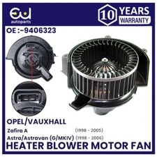 HEATER BLOWER MOTOR FAN FOR VAUXHALL OPEL ZAFIRA A T98 MK1 ASTRA G MK4 ASTRAVAN