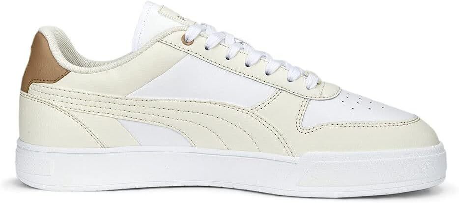 Мужские кроссовки Puma Caven Dime Белый/Слоновая кость/Коричневый/серебристый (384953 17) - 11,5