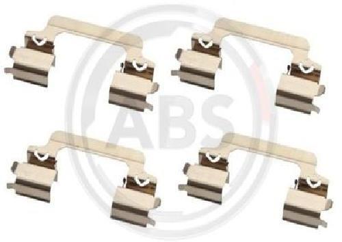 Kit Accessori Pastiglie Freni A.B.S. 1904Q - Per Mercedes CLK E SLK AMG - Foto 7