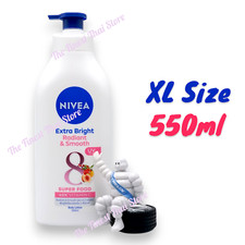Nivea Extra Bright Radiant Smooth Body Lotion with 8 Super Food : 550ml