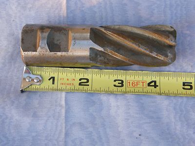 Used LSI 1-1/4 RH CUT 4 3/8 Length END MILL 2 3/8 6-FLUTE Made in USA FREE ShipN