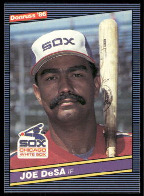 1986 Donruss #546 Joe DeSa | eBay