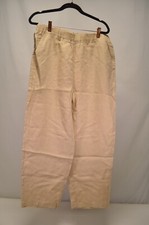 NWT Quince 100% European Linen Driftwood Pants  Size Medium