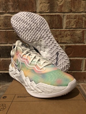 New 10 Nike Air Zoom G.T. Run Tie Dye Multicolor Basketball Shoes