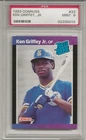 1989 DONRUSS #33 KEN GRIFFEY JR. ROOKIE, PSA 9 MINT, HOF, L@@K !