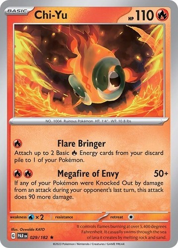 Pokemon Chi-Yu (Theme Deck) (29t/279) Paradox Rift LP