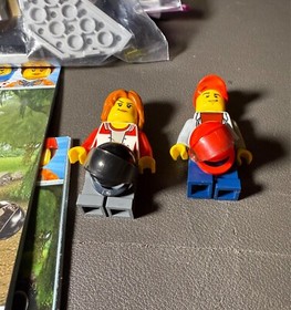 LEGO CITY: ATV Race Team (60148) Instructions + Minifigures + Helmets