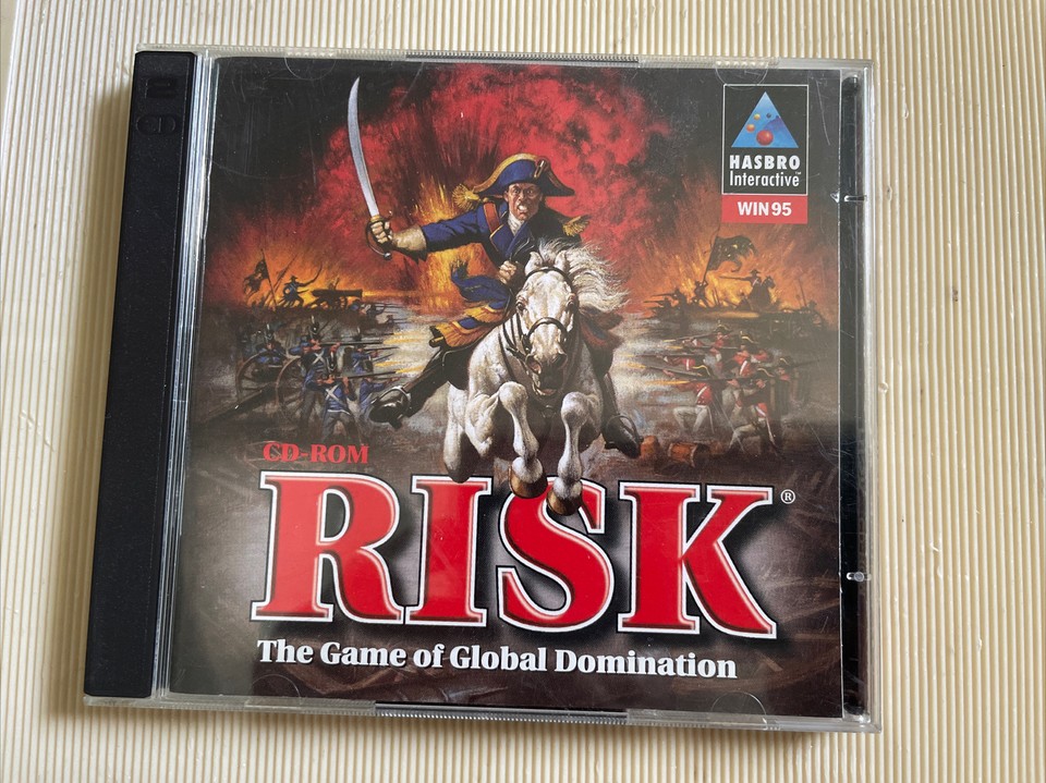 Vintage Hasbro Risk The Game of Global Domination /Win95 CD-ROM/ 2 CDs ...