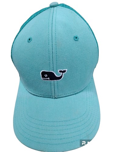 Vineyard Vines Green Santa Whale Chrismas Embroidered Logo 