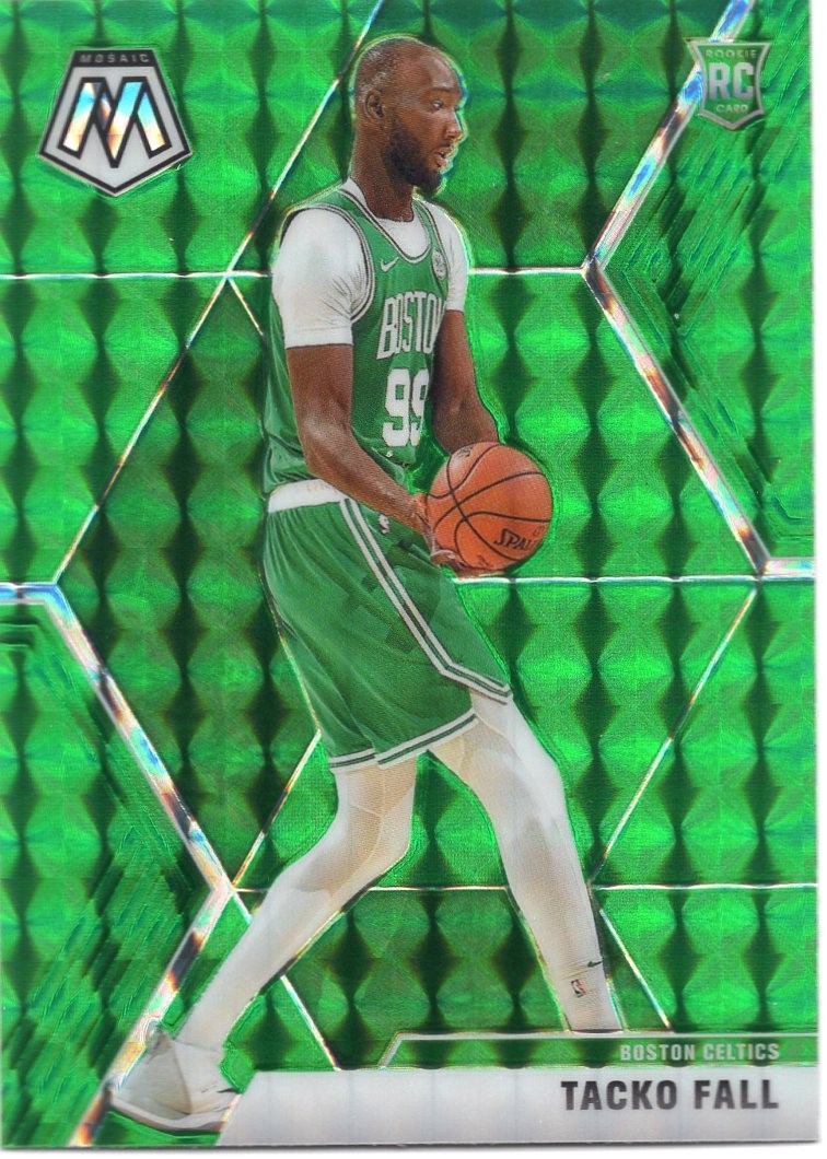 2019-20 Panini Mosaic Mosaic Green #244 Tacko Fall RC