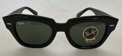 Sunglasses Ray-Ban State Street Rb2186 901/31 49 Black Green