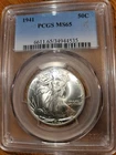 1941  Walking Liberty Half Dollar   PCGS MS65