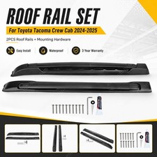 For Toyota Tacoma Crew Cab 2024 2025 Roof Rail Top Roof Rack Cross Side Rail