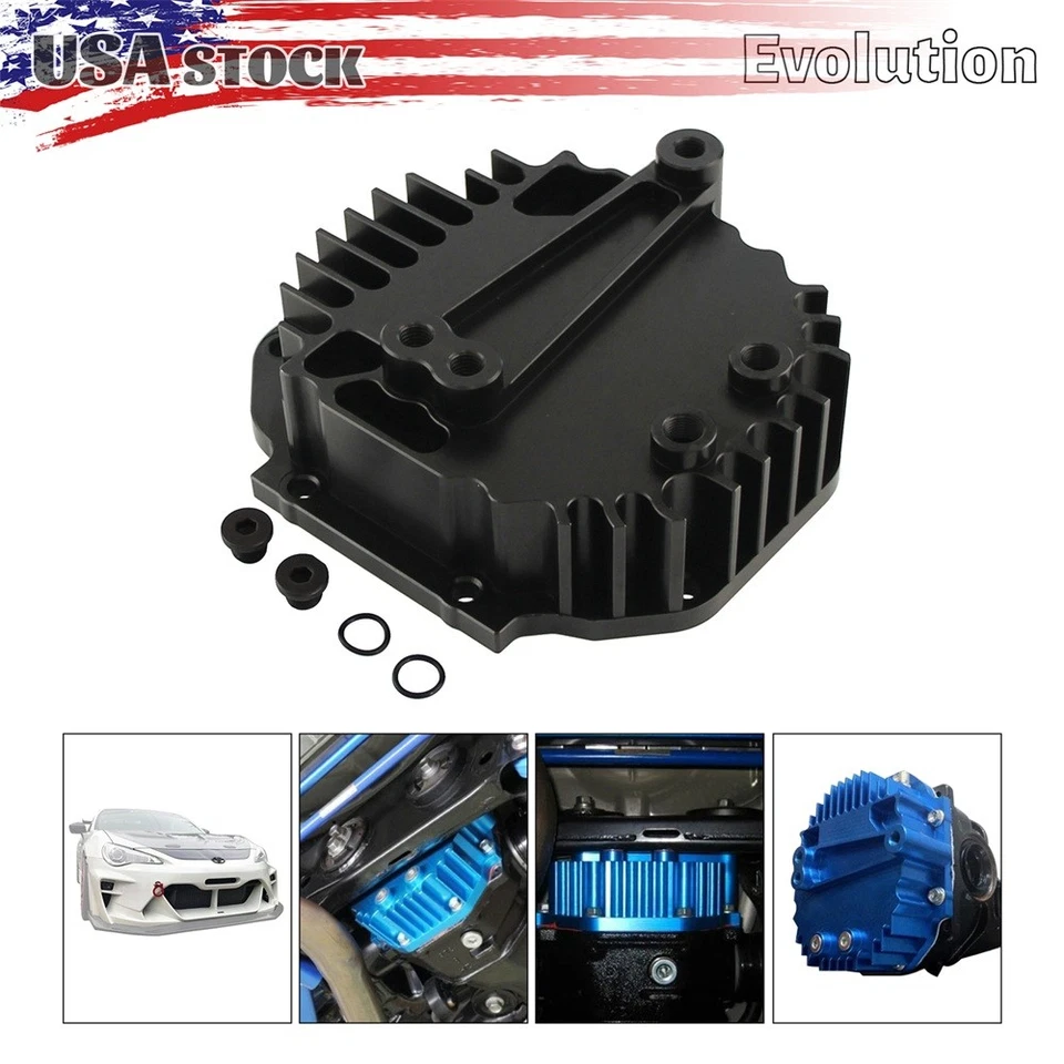 Cubierta diferencial de aluminio Billet para Subaru BRZ Scion FR-S Toyota 86 2013-2020 Foto 3 de 4