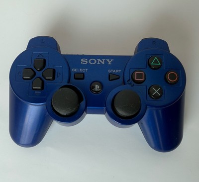 UNTESTED OEM PS3 Blue Wireless Controller Dualshock CECHZC2U PlayStation 3