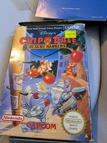 Chip N Dale Rescue Rangers Nintendo Entertainment System Nes Boxed With Manual