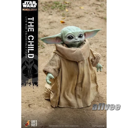 New Stock HotToys HT LMS013 Star Wars The Mandalorian 1/1 Baby Yoda Figure