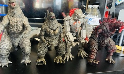 Godzilla Action Figure Lot-monsterarts Hiya Monsterverse Minus Legendary Toho