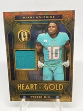 Tyreek Hill 2023 Gold Standard - Heart of Gold Threads 7  199  MEM