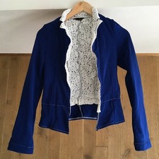 Good condition COMME des GARCONS lace jacket AD1999