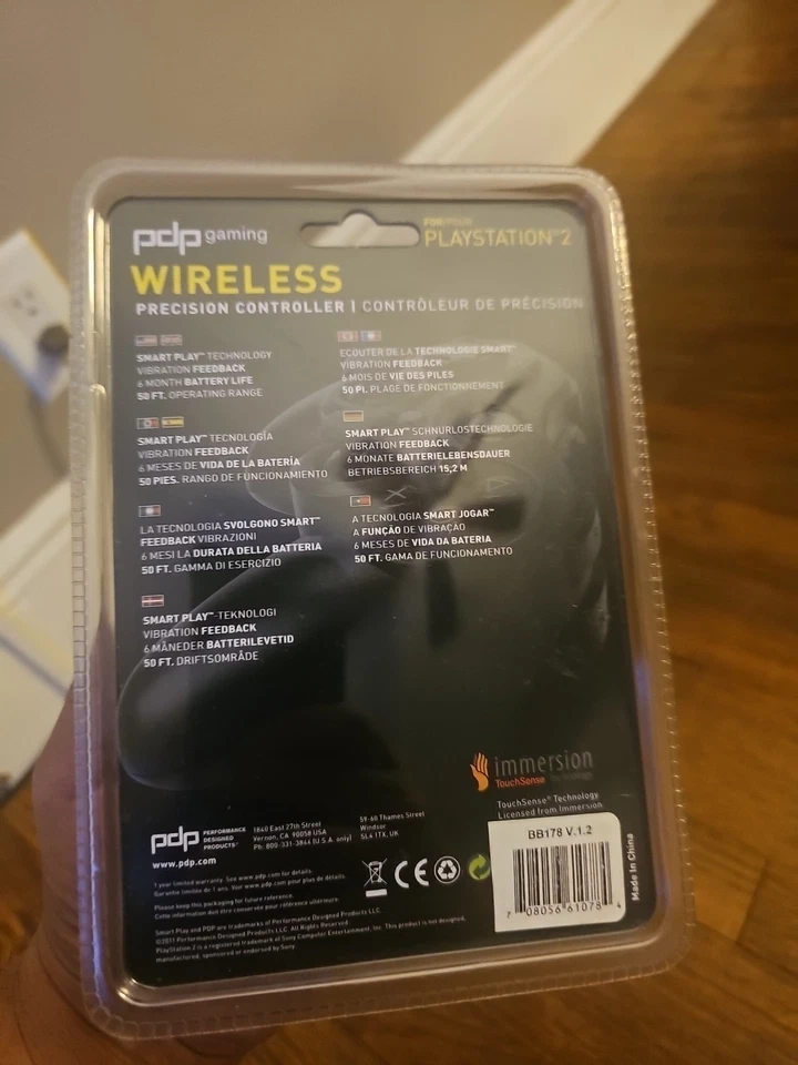 PlayStation 2 PS2 GameStop Wireless Controller BB-12 Wired Controller - Image 3 of 3